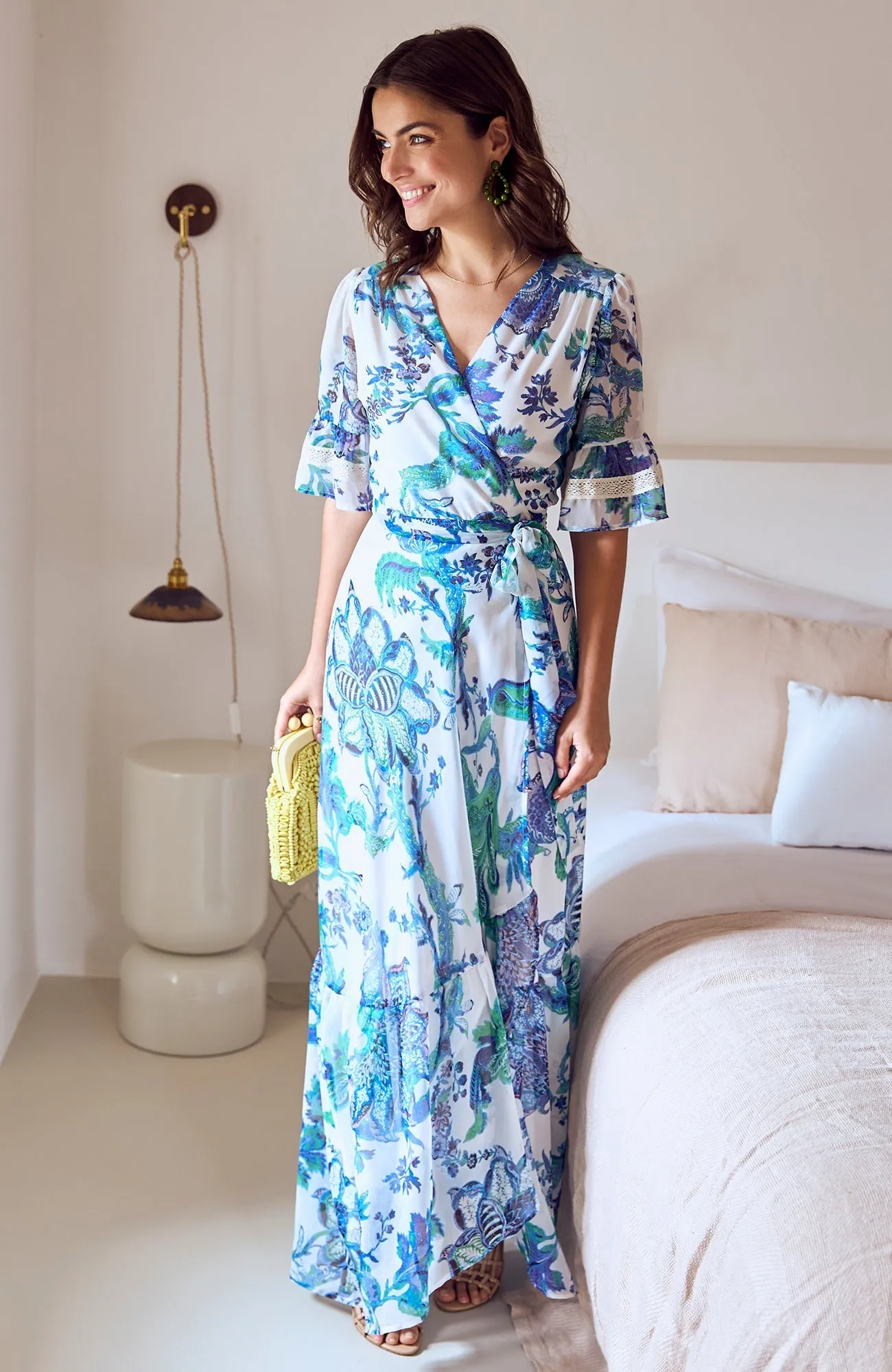 A1740 Hope & Ivy Catalina Wrap Dress