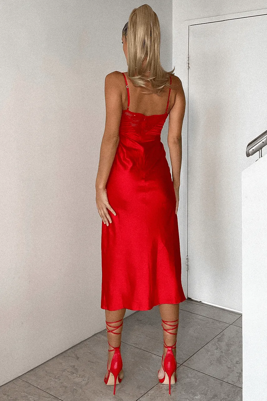 Amerson Dress - Red