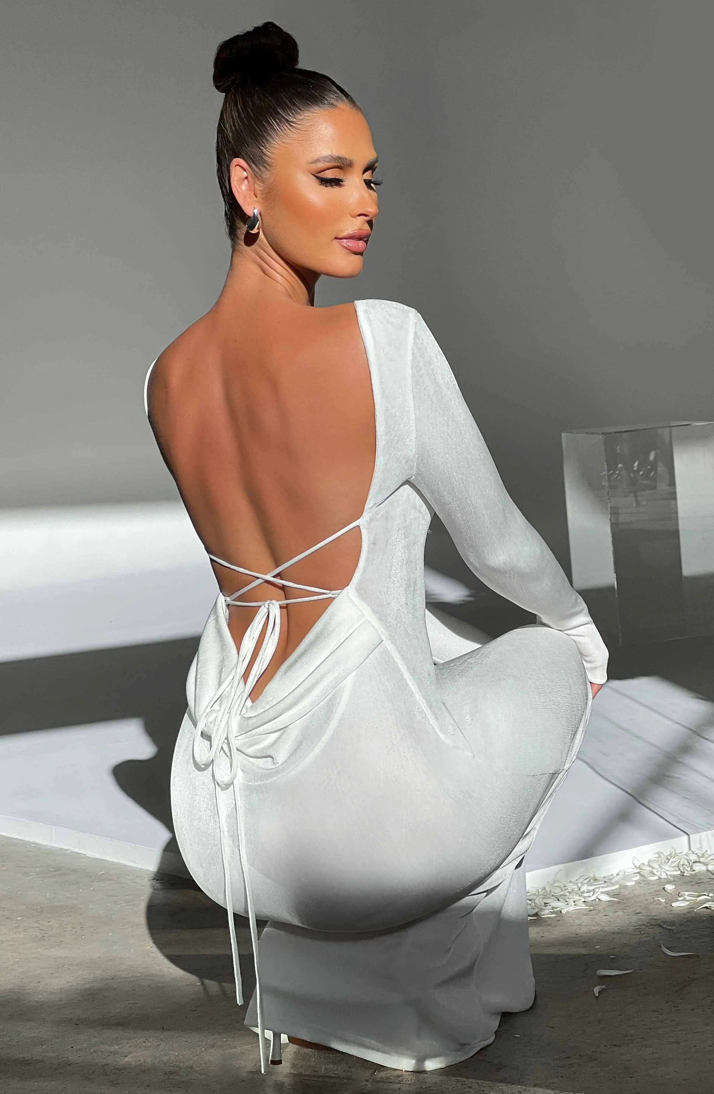 Anastassia Maxi Dress - Ivory