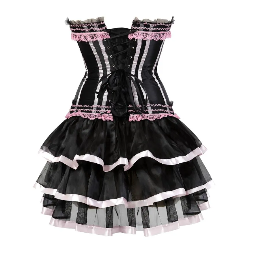 Corset Dress Drag Timon (Pink)