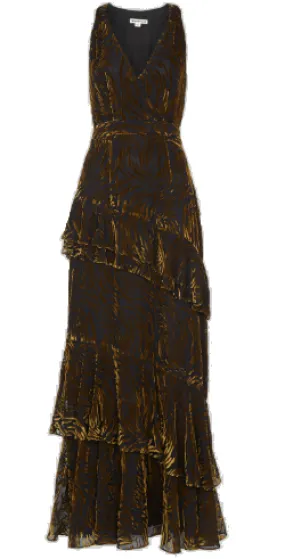 Edith Reed Print Maxi Dress