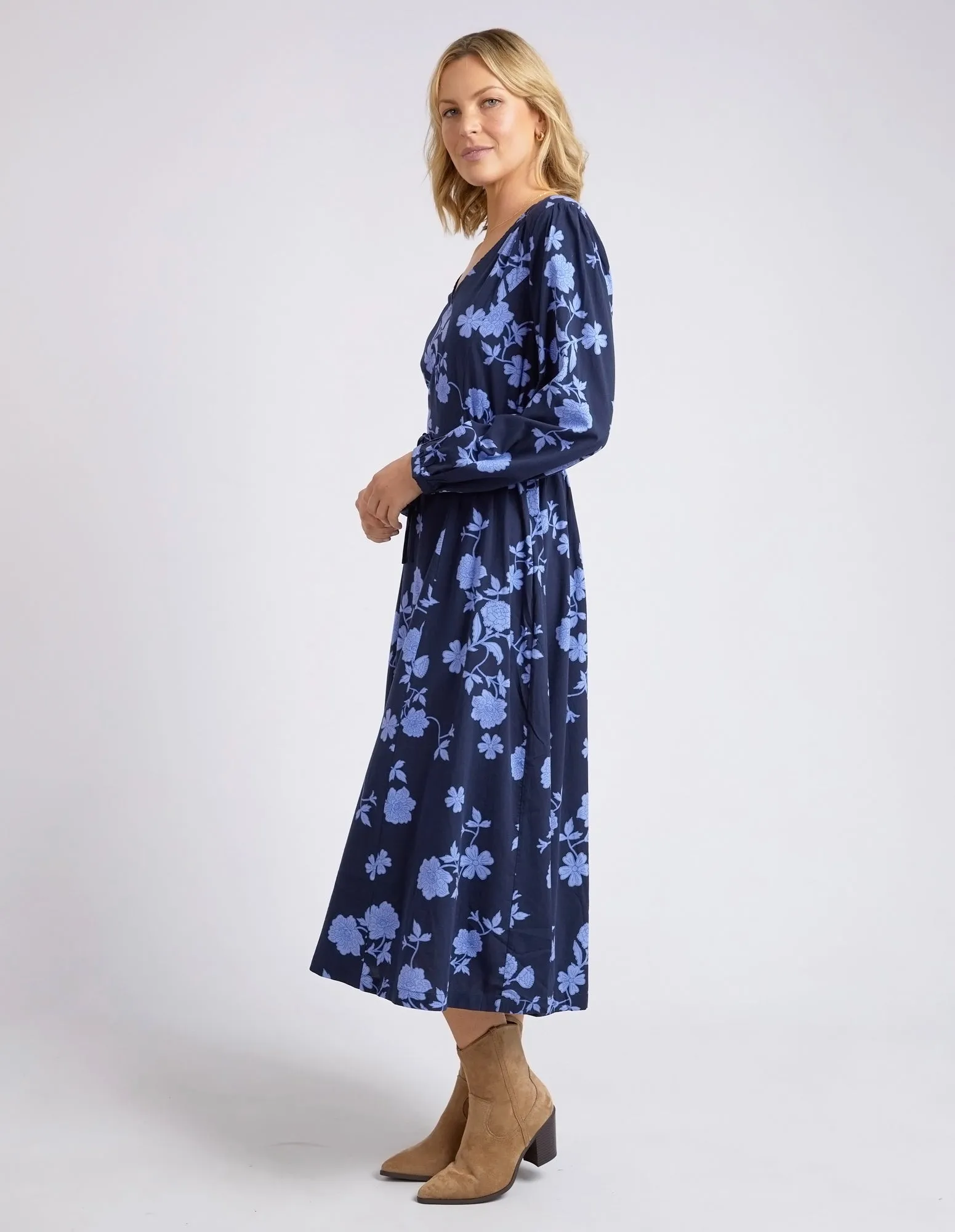 Elm Kacey Floral Dress - Kacey Floral Print