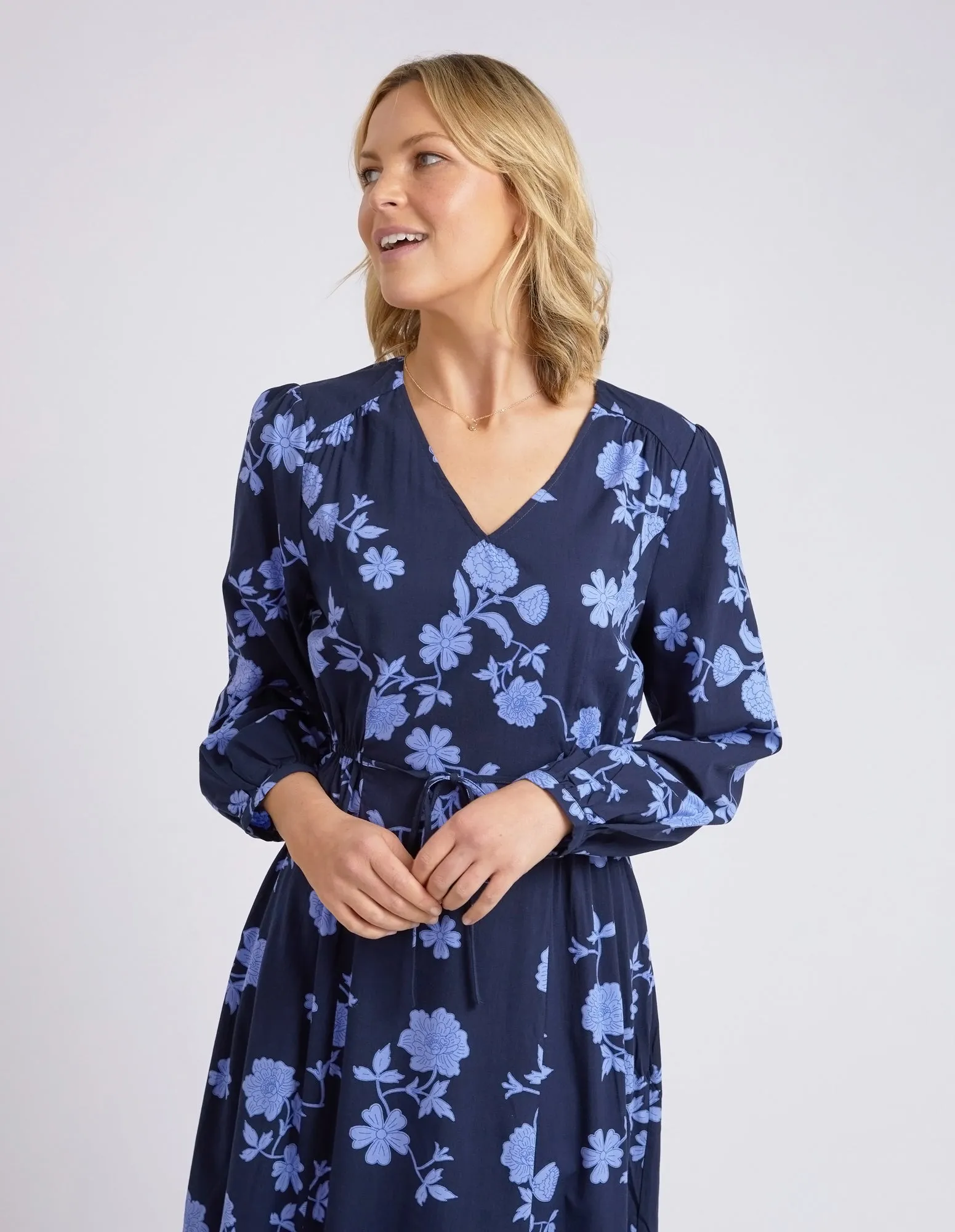 Elm Kacey Floral Dress - Kacey Floral Print