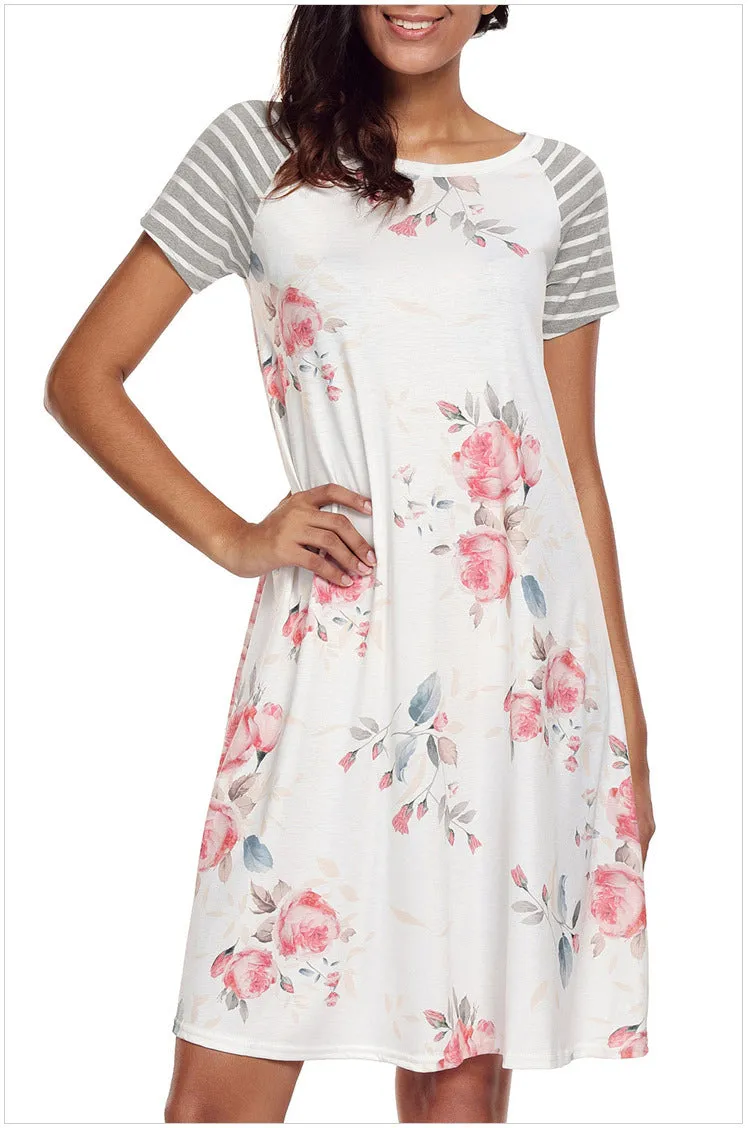 Floral  Causal Dress