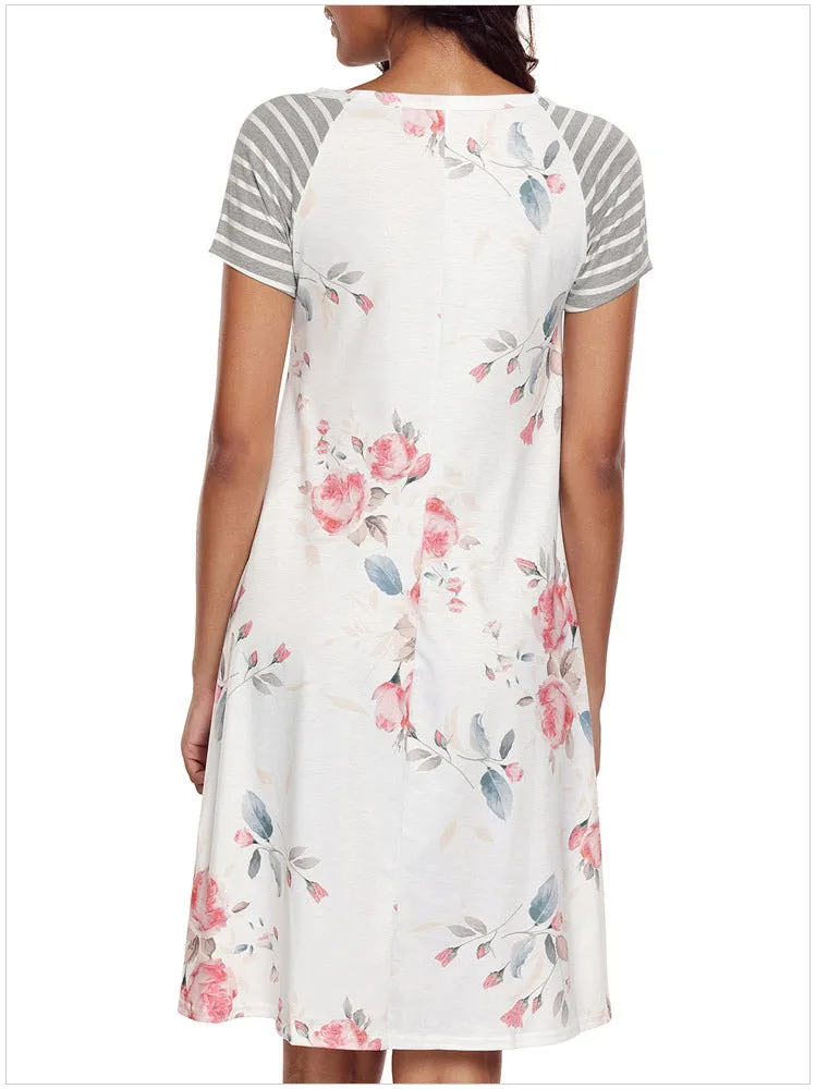 Floral  Causal Dress