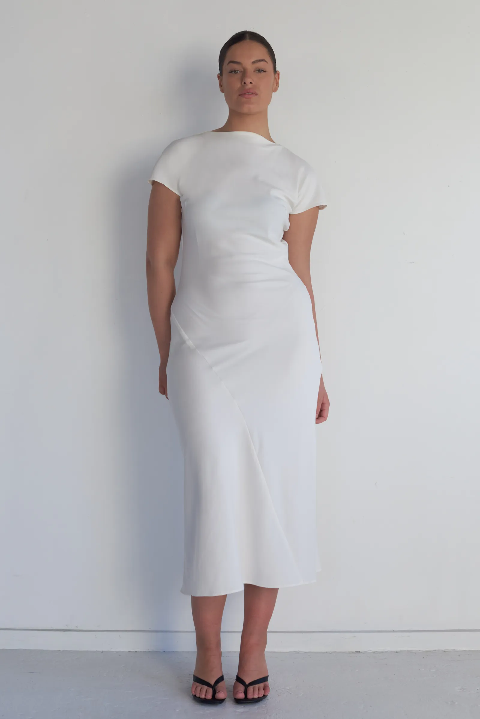 Kirby Dress in Ivory