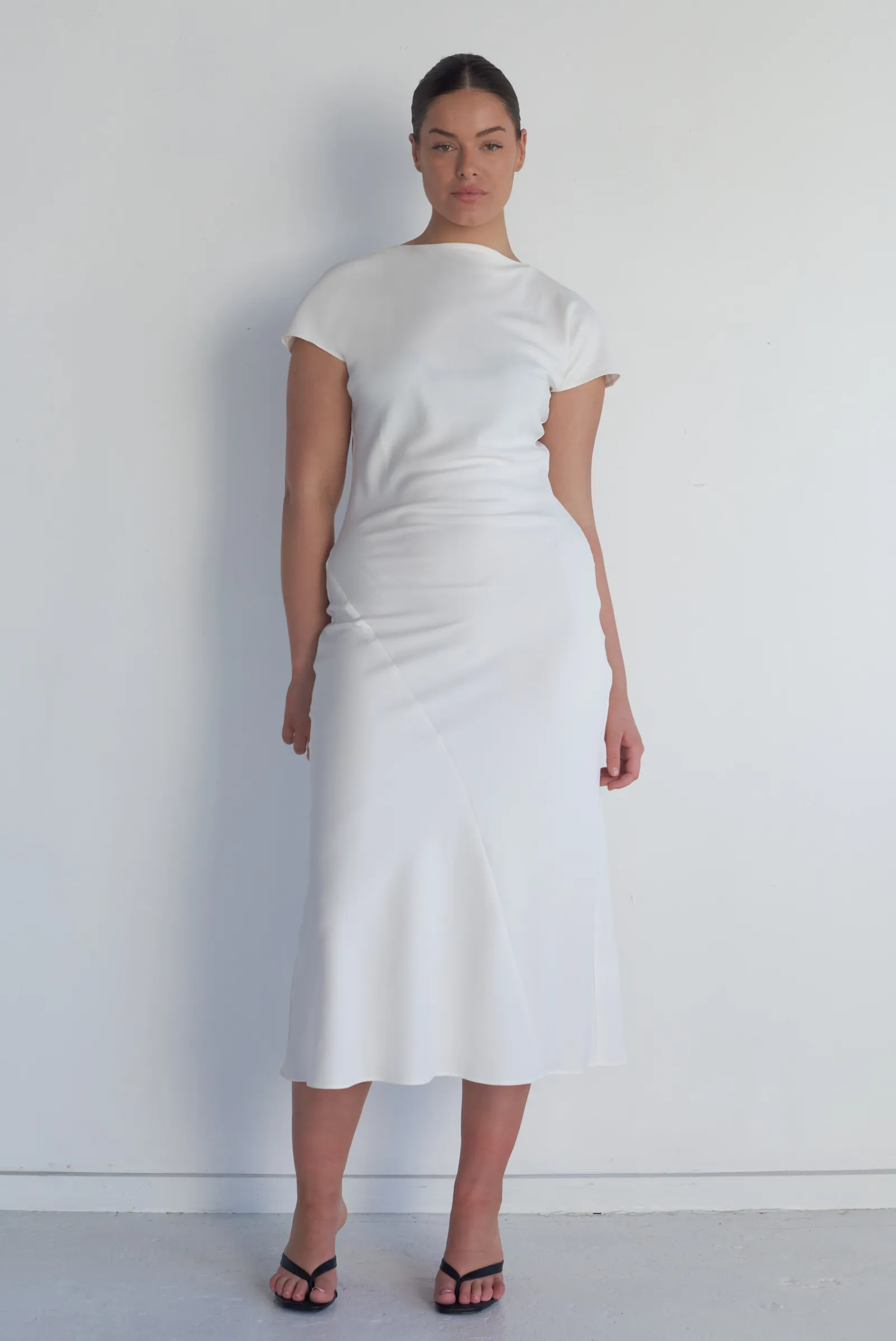 Kirby Dress in Ivory