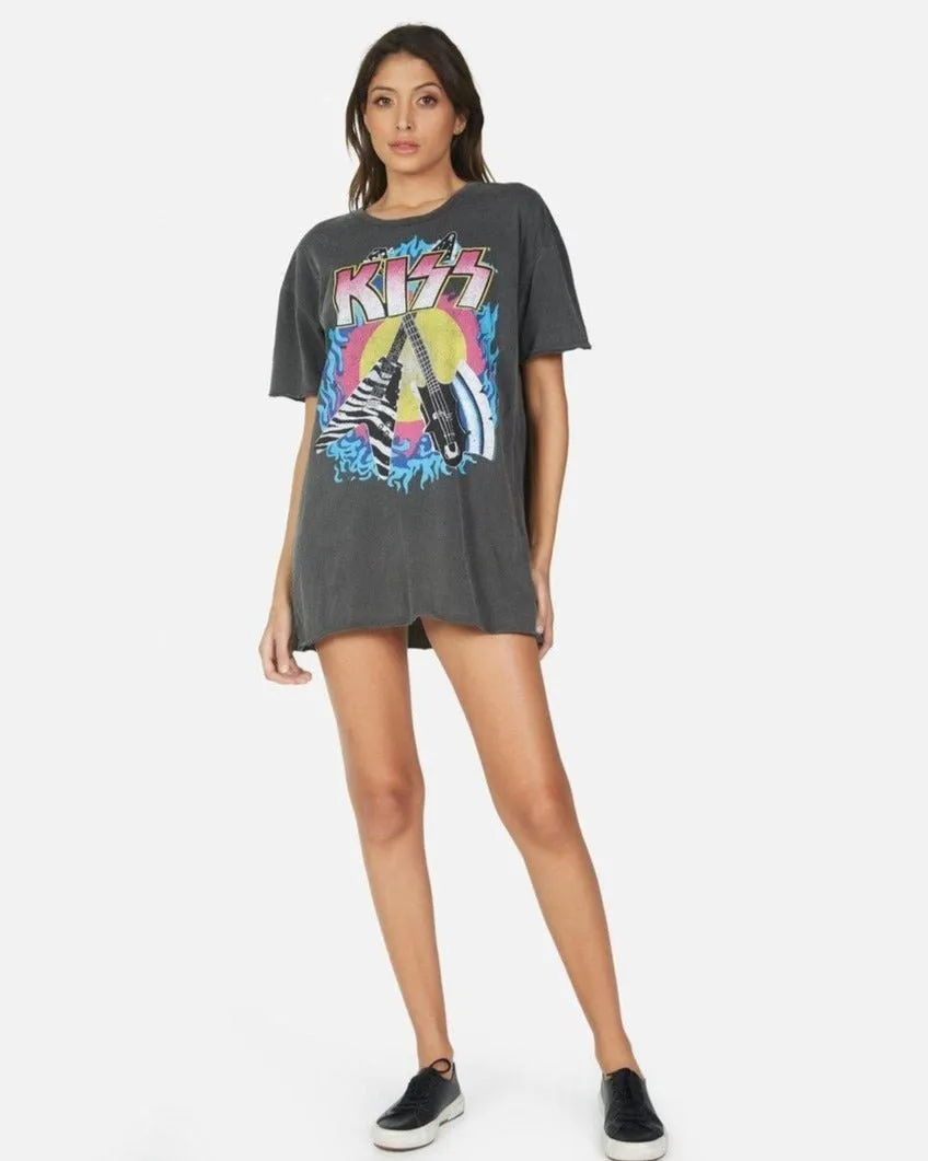 Lauren Moshi Geneva KISS Animalize Tee Dress