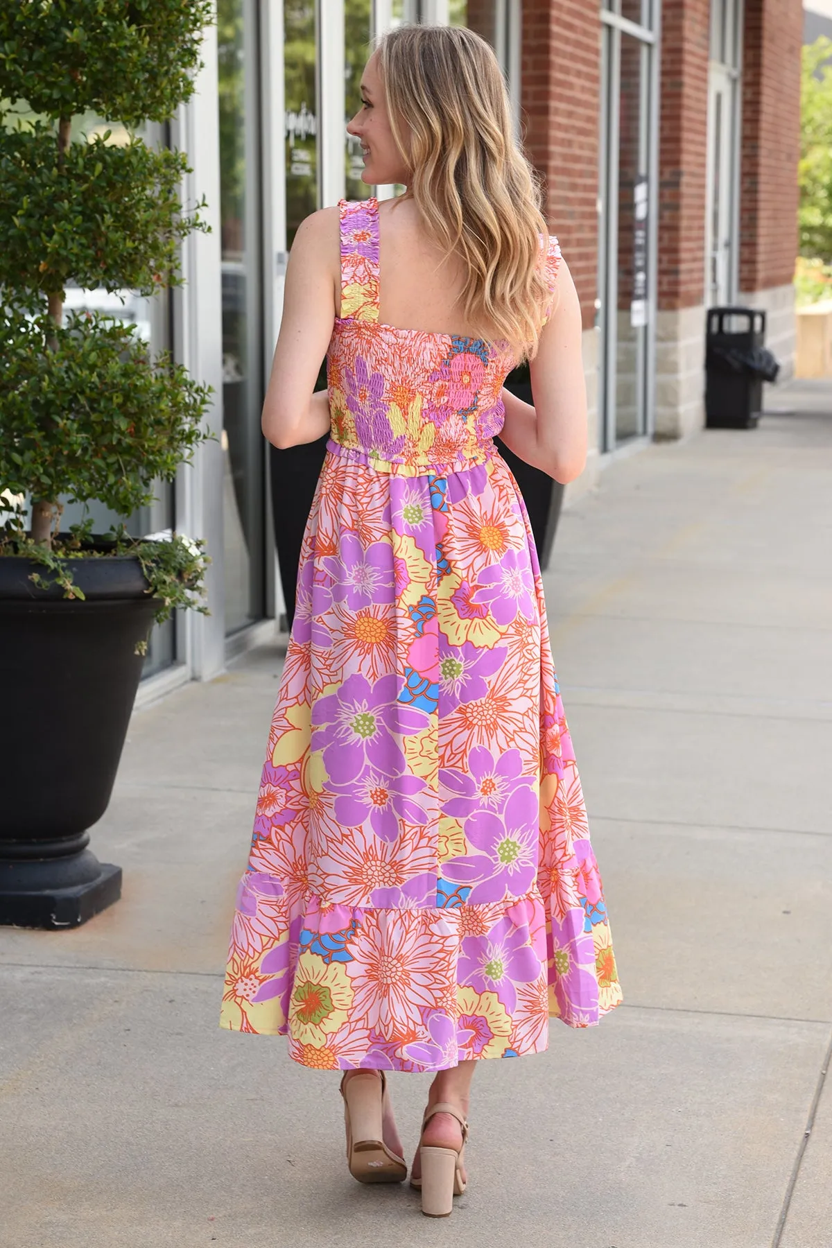 Lavender Blooms Dress