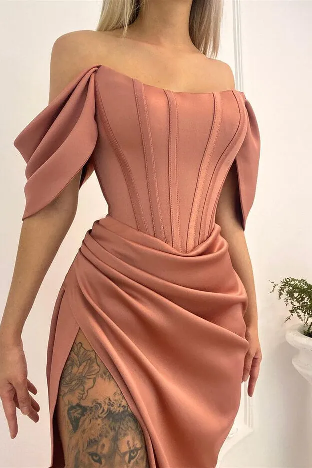 Long Mermaid Prom Dress With Split