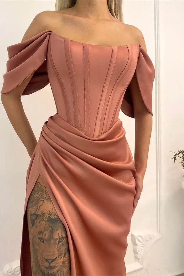 Long Mermaid Prom Dress With Split