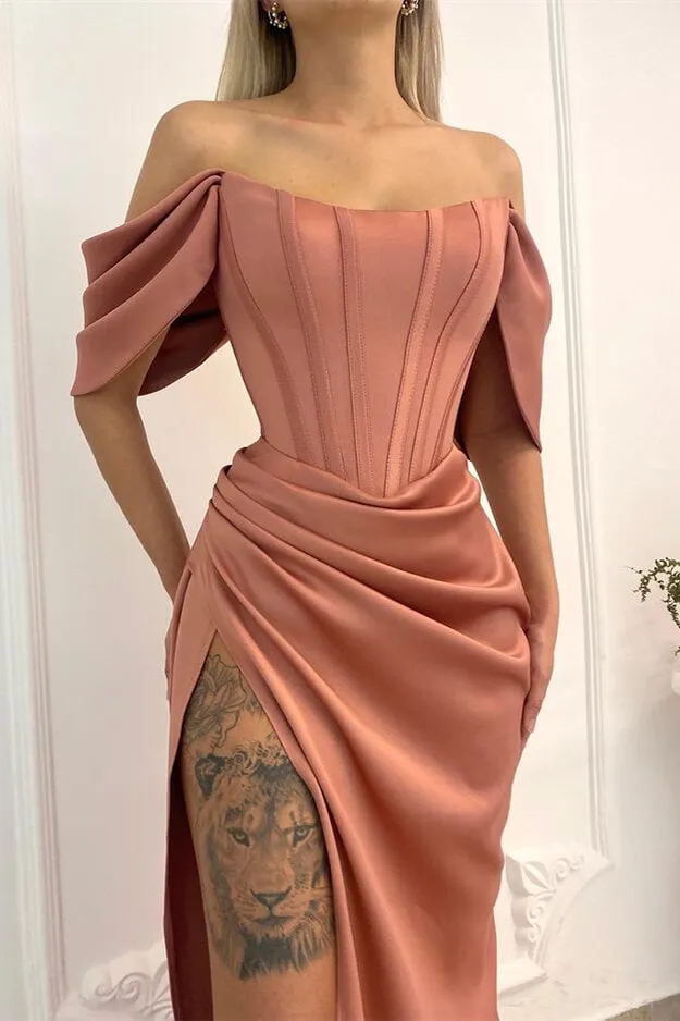 Long Mermaid Prom Dress With Split