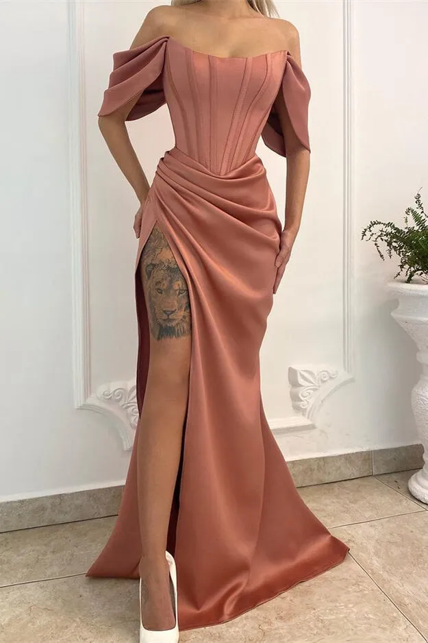 Long Mermaid Prom Dress With Split