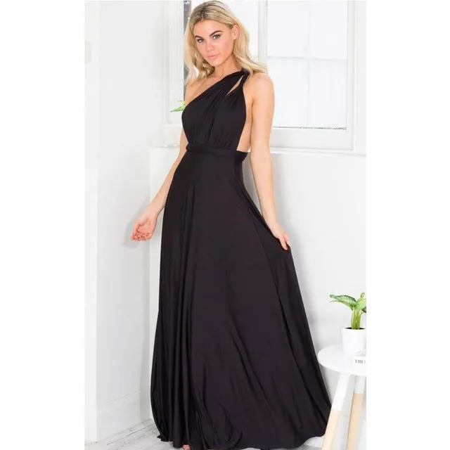 Long Wrap Dress