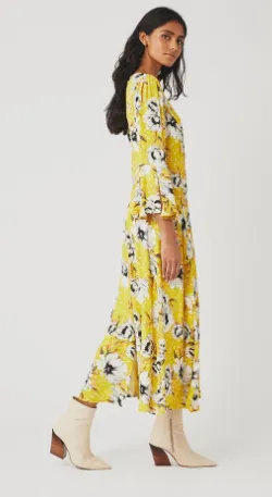 Luisa Floral Midi Dress