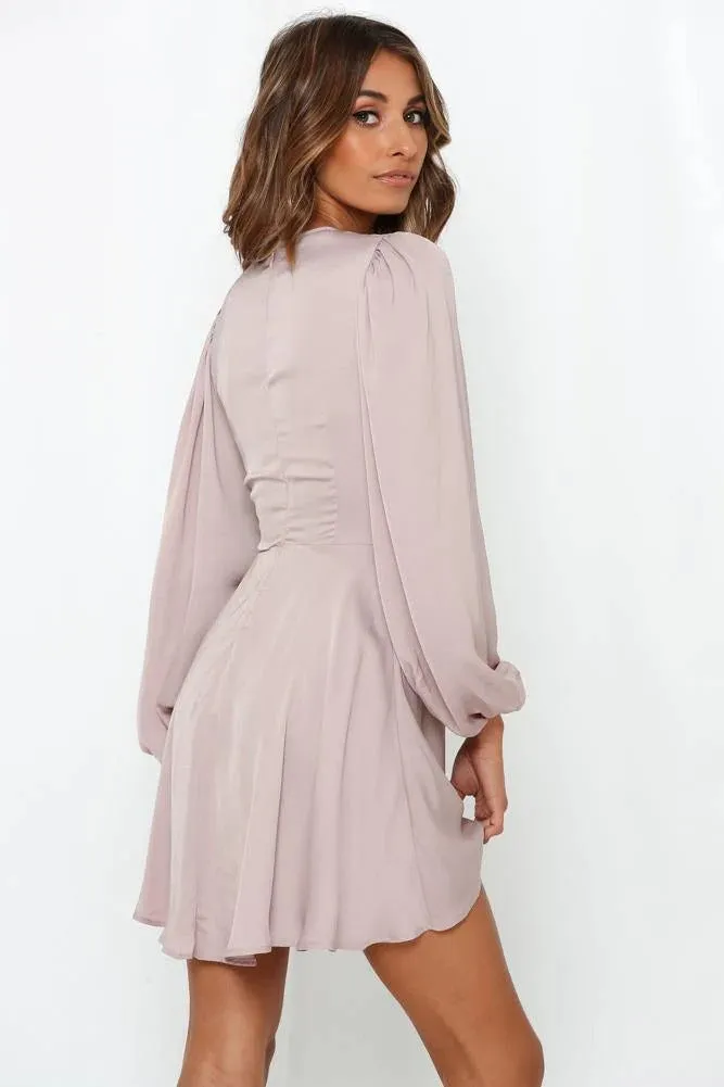 Maxwell Mini Dress - Mauve