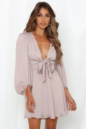 Maxwell Mini Dress - Mauve