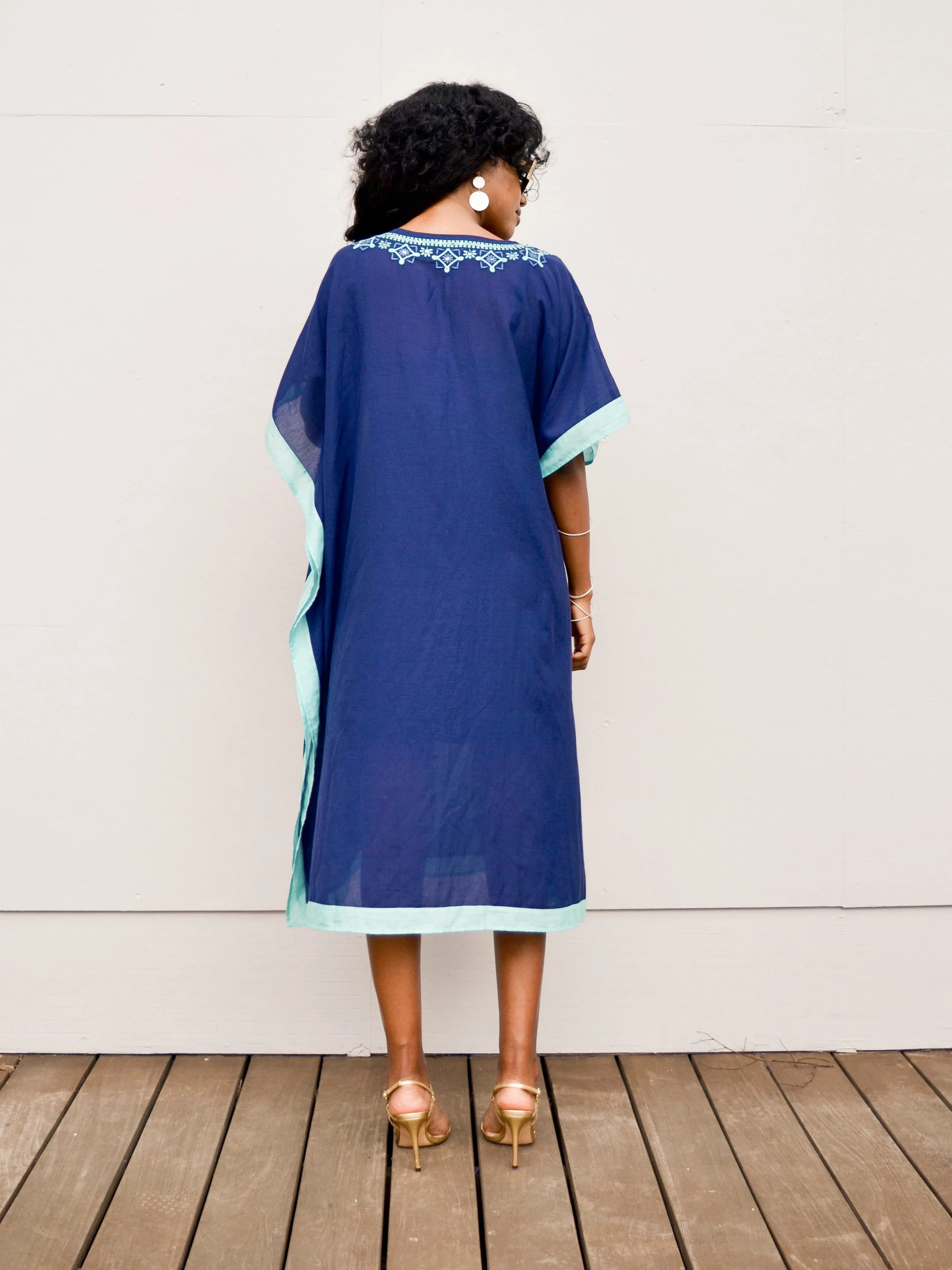 Merida Blue Caftan