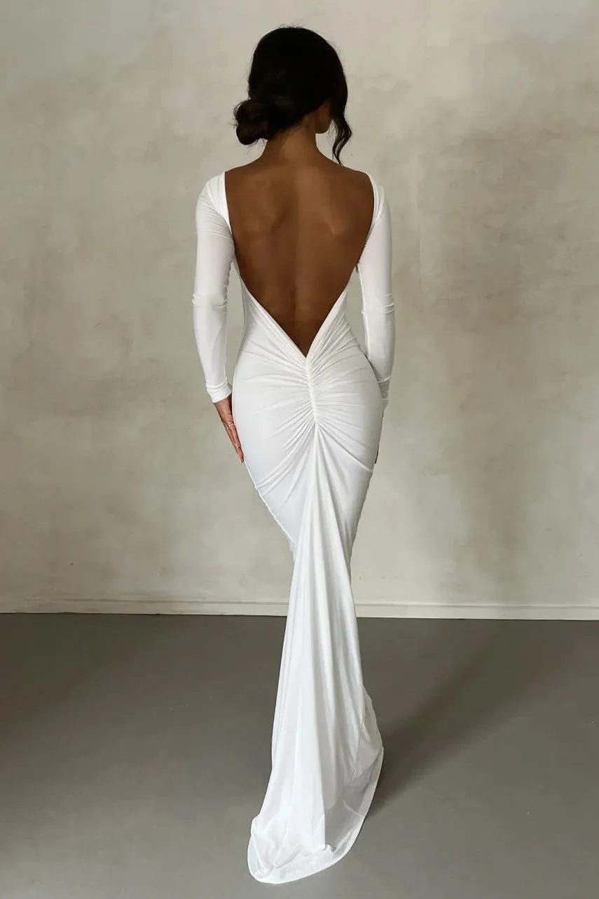 Natalia Gown - White