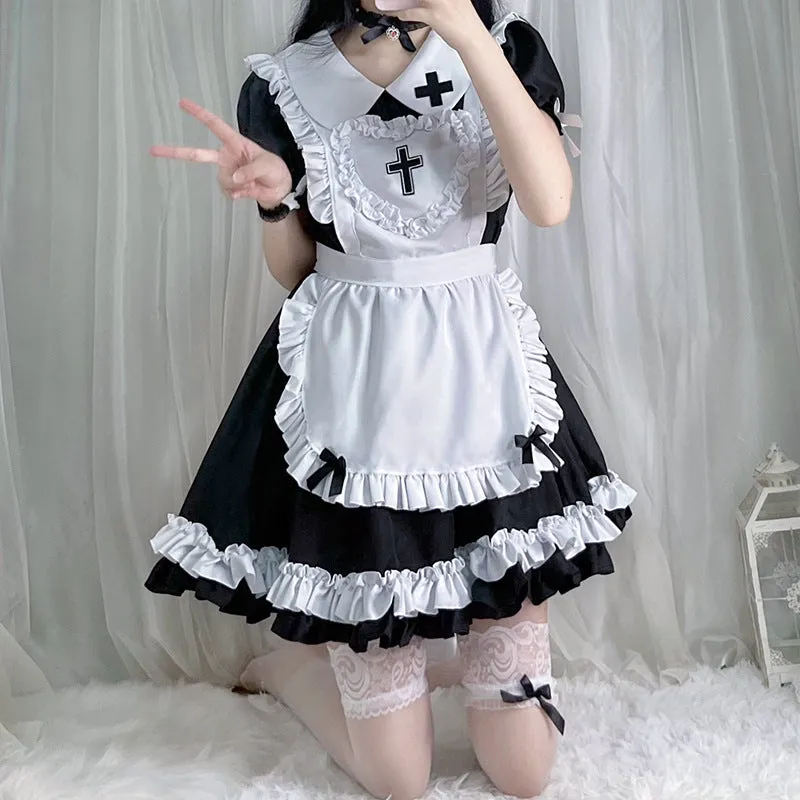 "Holy Maid" Ruffle Maid Dress