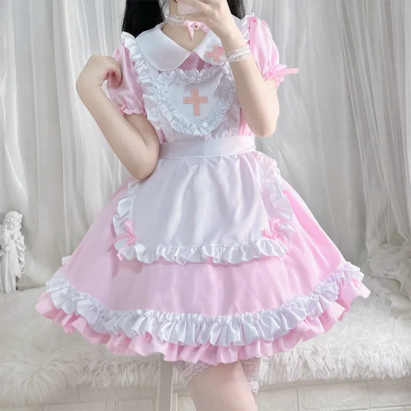 "Holy Maid" Ruffle Maid Dress