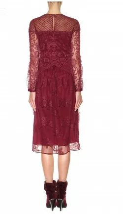 Red Lacework Dress