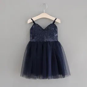 The Ava Dress - Navy