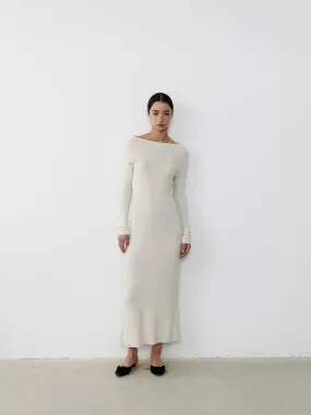 THE RESORT DRESS - ECO WHITE