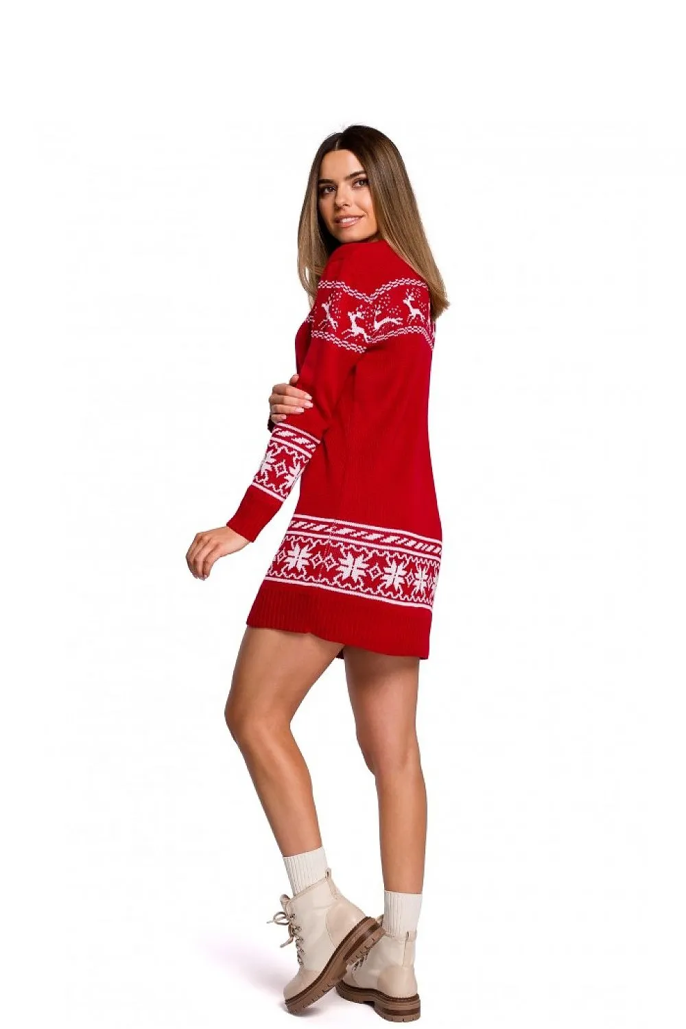 Two-Tone Christmas Daydress