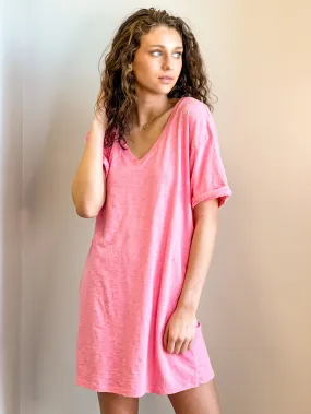 V-Neck T-Shirt Dress