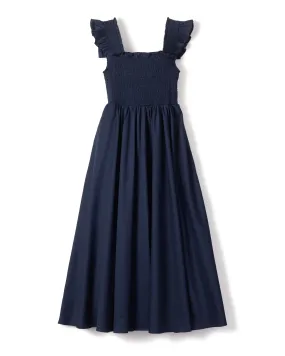 Women's Twill Margaux Dress in Navy