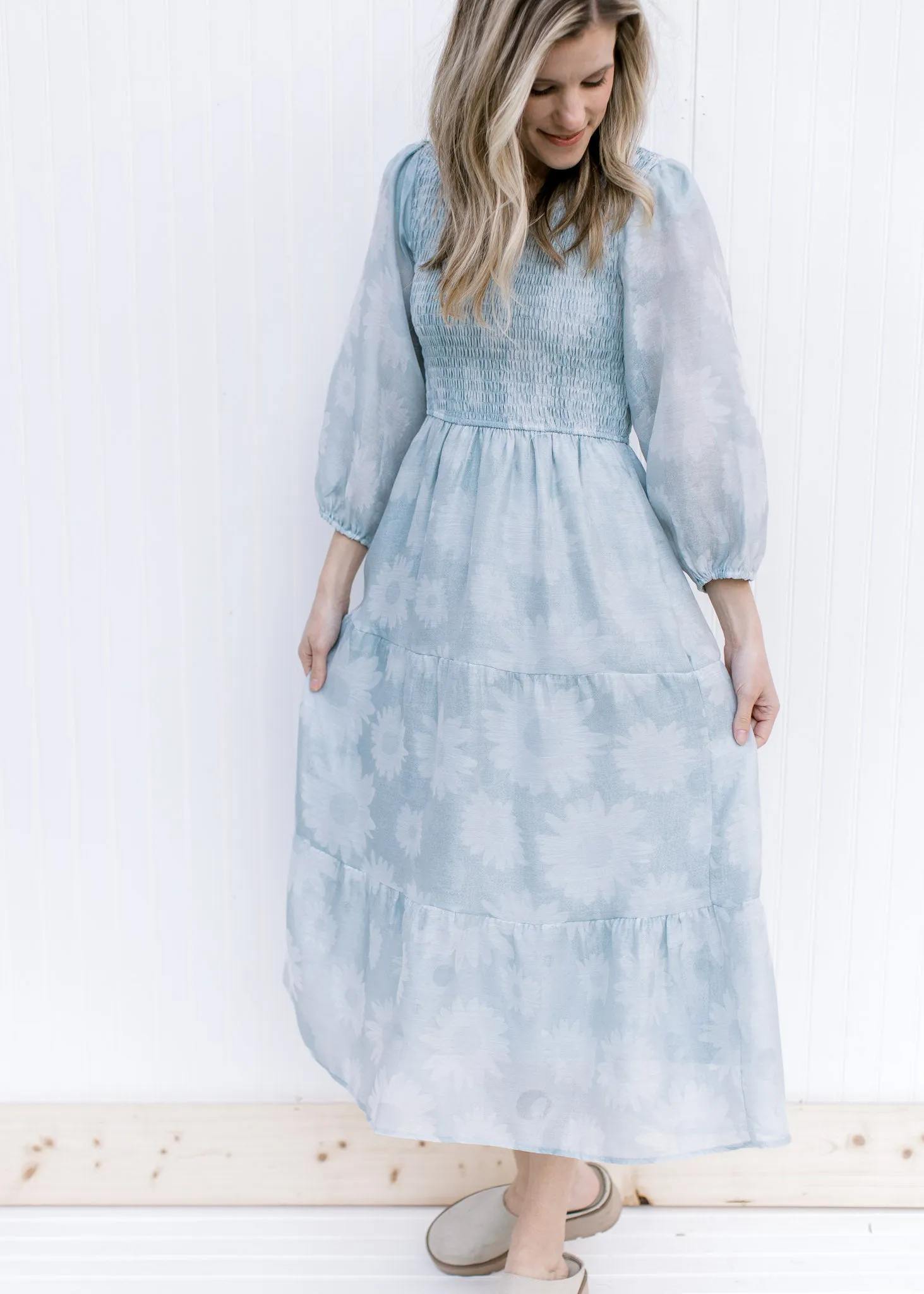 X Dusty Daisy Sage Dress